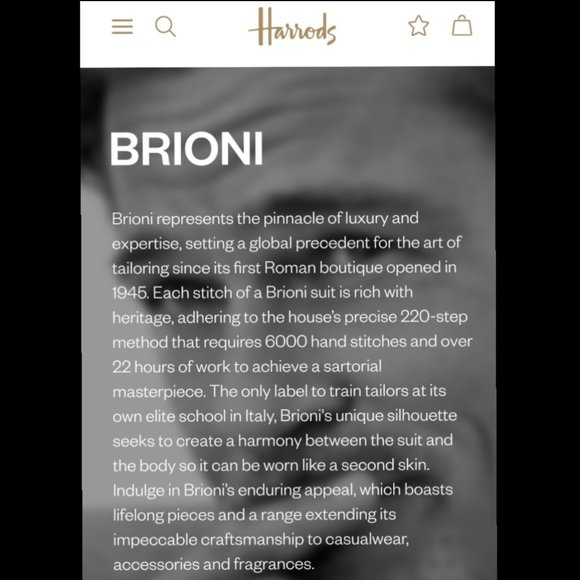 Brioni Italian Silk Neck Tie & Pocket Sq Set - Picture 16 of 16